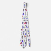 Cartoon Owl Stropdas (Voorkant)