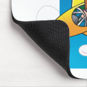 Cartoon P51 Muismat (Hoek)