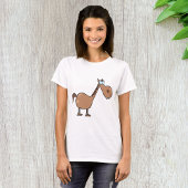 Cartoon Paard Vrouwen T-shirt