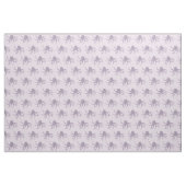 Cartoon Paarse octopus tekenglimlachen Stof (Fat Quarter)