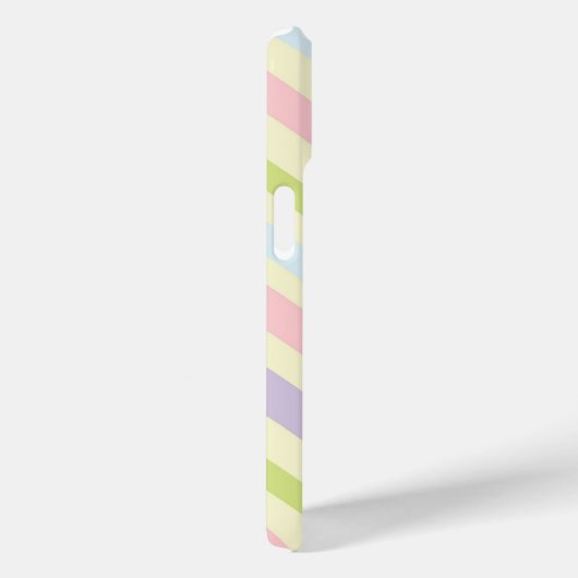 Cartoon Paaskonijn met strepen Case-Mate iPhone Case (Achterkant / Rechts)