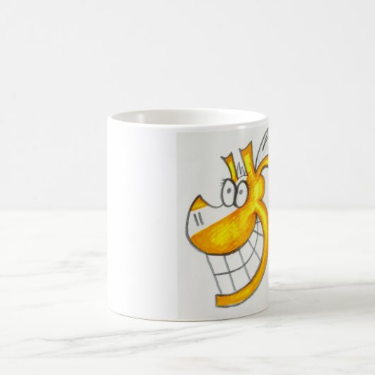 Cartoon palomino-mok koffiemok (Center)