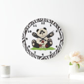 Cartoon Panda Beer klok (Huis)