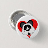 Cartoon Panda Beer Schattig Ronde Button 3,2 Cm (Voorkant /achterkant)