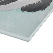 Cartoon Panda | Cute Panda is in zakje Snijplank (Hoek)