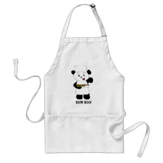Cartoon Panda Emeril Lagasse Fan Standaard Schort