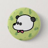 Cartoon Panda Pin Ronde Button 5,7 Cm (Voorkant)