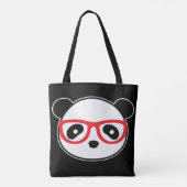 Cartoon Panda Purse - Leon the Panda Beer Bag Tote Bag (Achterkant)