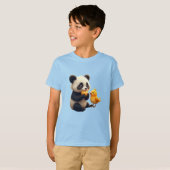 Cartoon panda T-shirt (Voorkant volledig)