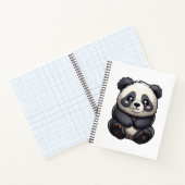 Cartoon pandatekening notitieboek (Binnen)
