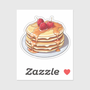 Cartoon pannenkoek sticker