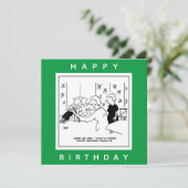 Cartoon Papering rondom objecten met de wijzers va Kaart (Staand voorkant)