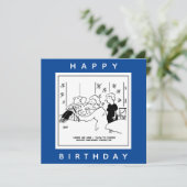 Cartoon Papering rondom objecten met de wijzers va Kaart (Staand voorkant)