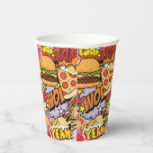 Cartoon Papieren Bekers (Rechts)