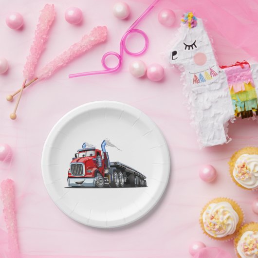 Cartoon Papieren Bordje (Feest)