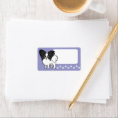 Cartoon Papillon Etiket (Insitu)