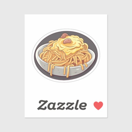 Cartoon pasta sticker (Vel)