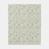 Cartoon patroon met grappige katten fleece deken (Voorkant)