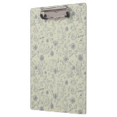 Cartoon patroon met grappige katten klembord (Links)