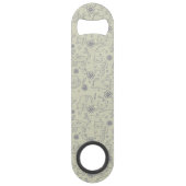 Cartoon patroon met grappige katten speed flessenopener (Voorkant)