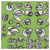 cartoon patroontekening stof (Close Up)