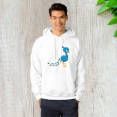 Cartoon Peacock Hoodie