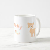 Cartoon pekkat Puss Coffee Mok (Voorkant rechts)