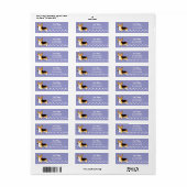 Cartoon Pembroke Welsh Corgi Etiket (Full Sheet)