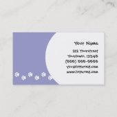 Cartoon Pembroke Welsh Corgi Visitekaartje (Achterkant)