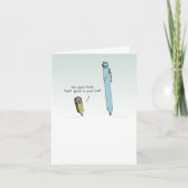 Cartoon Pencils Kaart (Voorkant)