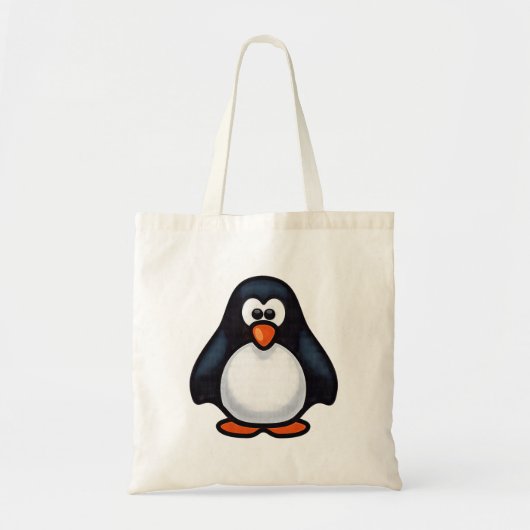 Cartoon Penguin Bag Tote Bag (Voorkant)