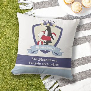 Cartoon Penguin Kinderen Buitenkussen