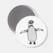 Cartoon Penguin Magneet (Voorkant / Achterkant)