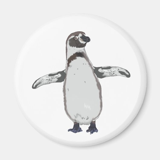 Cartoon Penguin Magneet (Voorkant)
