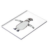 Cartoon Penguin Notitieboek (Linkerzijde)