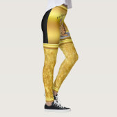 cartoon personage aardappel met grote ogen 2 leggings (Rechts)