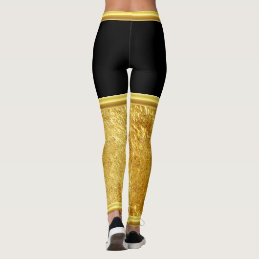 cartoon personage aardappel met grote ogen 2 leggings (Achterkant)