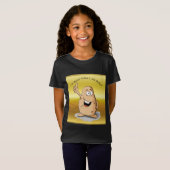 cartoon personage aardappel met grote ogen 2 t-shirt (Voorkant volledig)