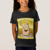 cartoon personage aardappel met grote ogen 2 t-shirt (Voorkant)