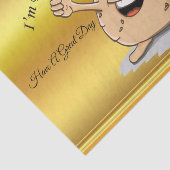 cartoon personage aardappel met grote ogen 2 tissuepapier (Detail)