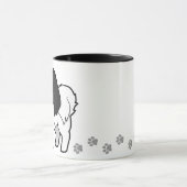 Cartoon Phalene / Japanse kin Mok (Midden)