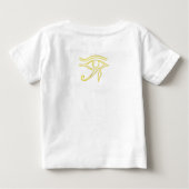 Cartoon Pharaoh & Eye of Horus T-Shirt Design (Achterkant)