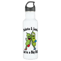 Cartoon Pickle Pair Pickleball Team Big Dill Stain