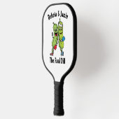 Cartoon Pickle Pair Pickleball Team Real Dill Pick Paddle (Links)