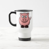 Cartoon Pig Reisbeker (Links)