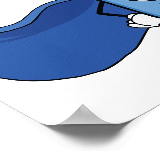 Cartoon Pill Capsule Poster (Hoek)