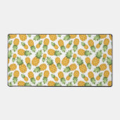 Cartoon Pineappelpatroon Bureaumat (Voorkant)