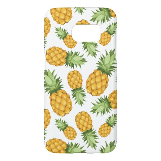 Cartoon Pineappelpatroon Case-Mate Samsung Galaxy Hoesje (Achterkant)