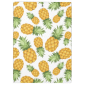Cartoon Pineappelpatroon Klembord (Achterkant)