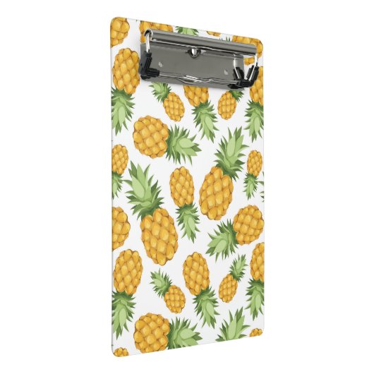 Cartoon Pineappelpatroon Mini Klembord (Schuin)
